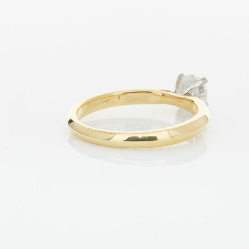 18ct Yellow Gold .70ct Diamond Venetian Ring-Ring-Walker & Hall