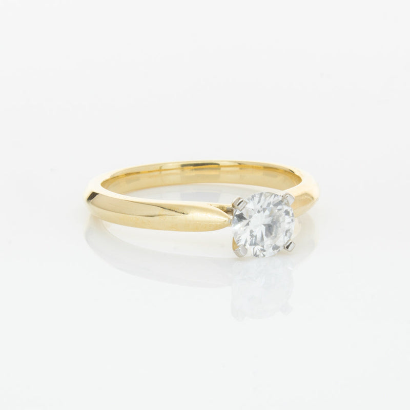 18ct Yellow Gold .70ct Diamond Venetian Ring-Ring-Walker & Hall