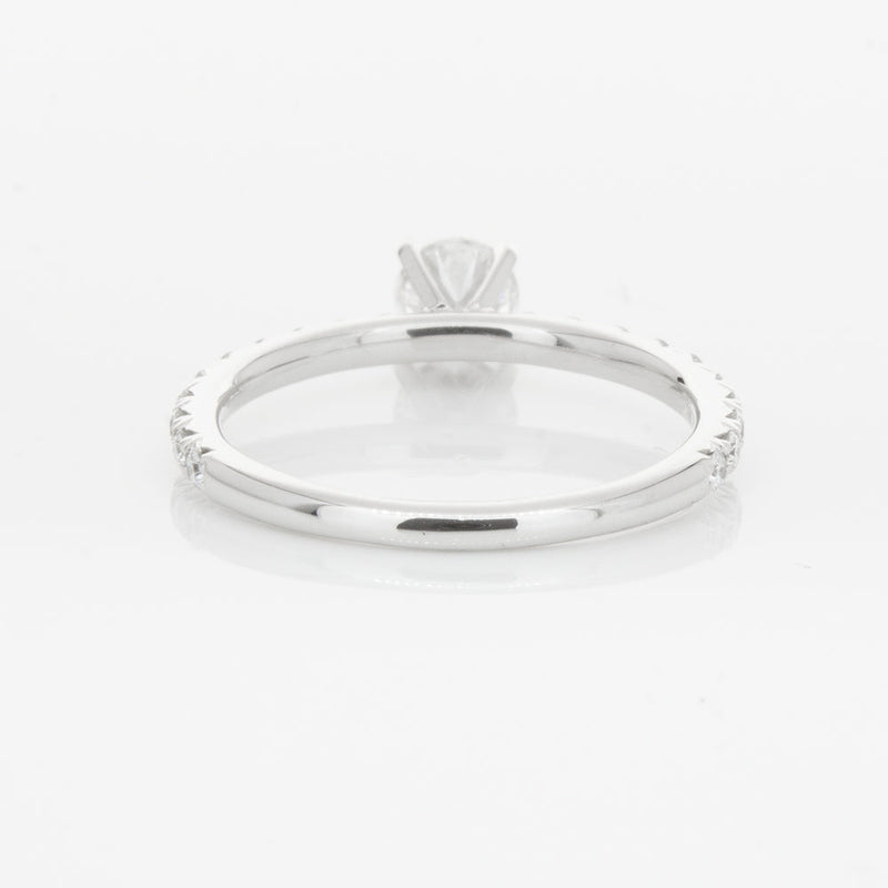 18ct White Gold .51ct Diamond Comet Ring-Ring-Walker & Hall