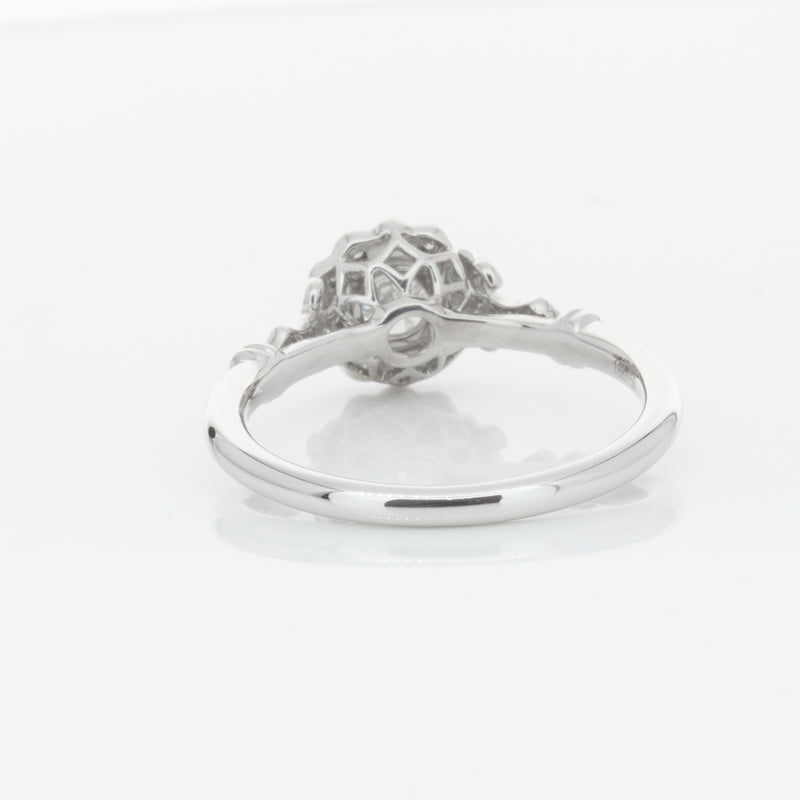 18ct White Gold .50ct Diamond Versailles Ring-Ring-Walker & Hall