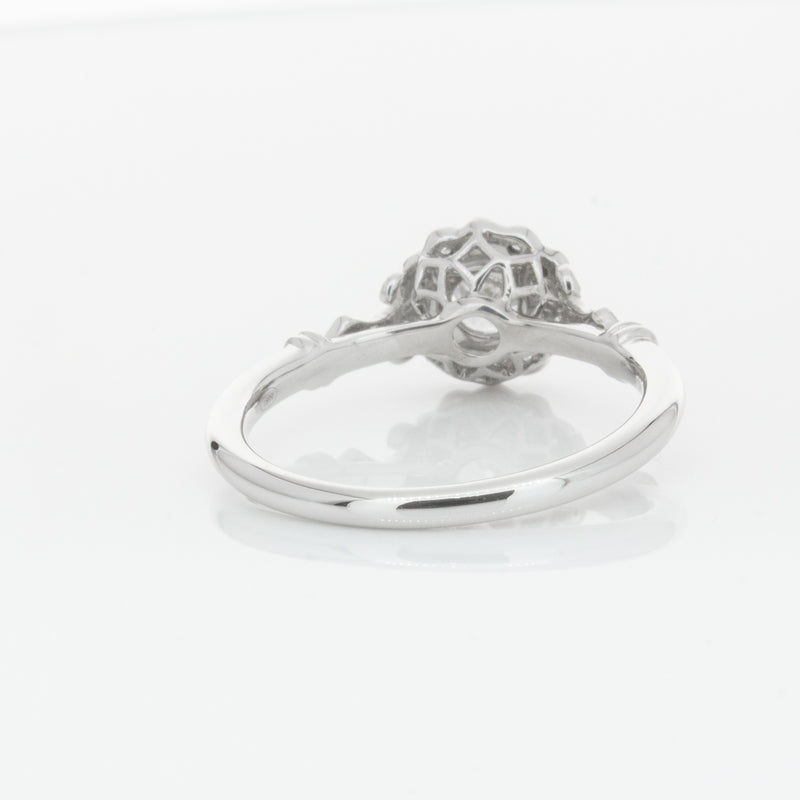 18ct White Gold .50ct Diamond Versailles Ring-Ring-Walker & Hall