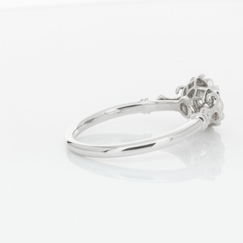 18ct White Gold .50ct Diamond Versailles Ring-Ring-Walker & Hall