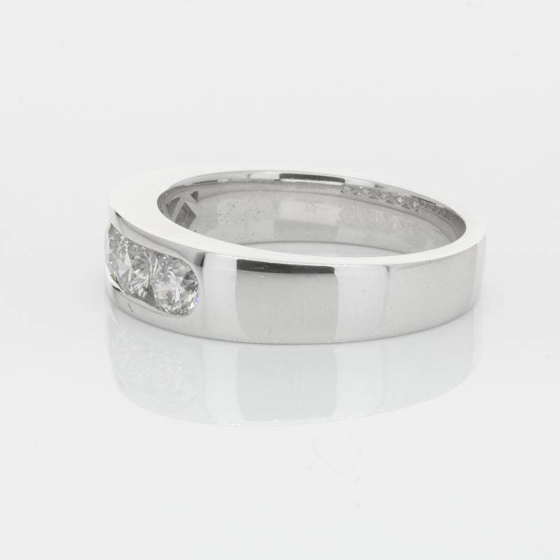 18ct White Gold 1.08ct Diamond Loire Ring-Ring-Walker & Hall