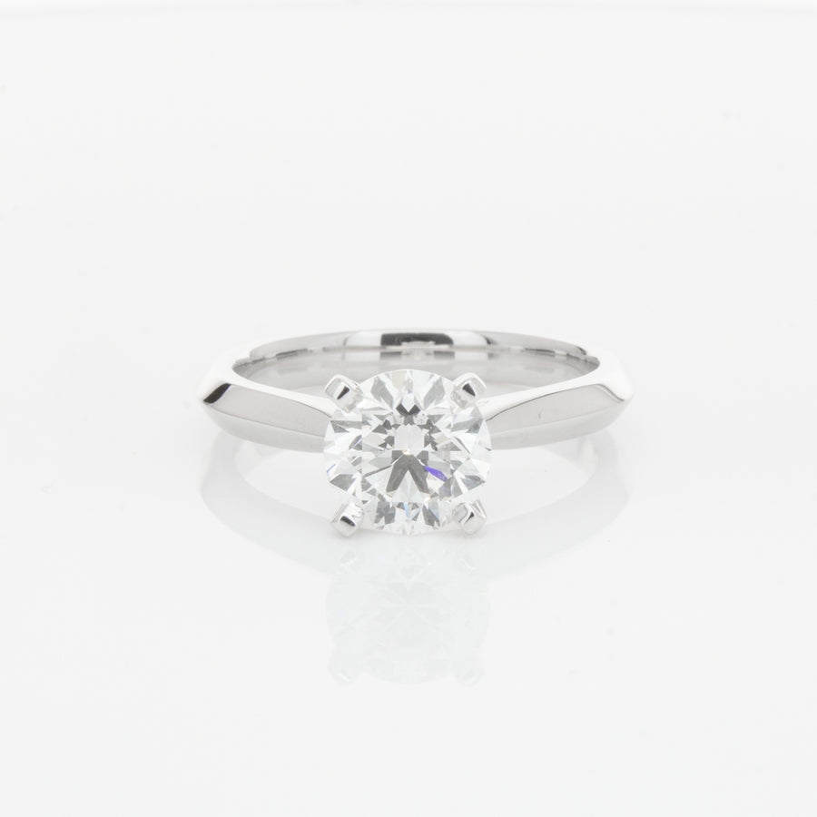18ct White Gold 1.51ct Diamond Venetian Ring-Ring-Walker & Hall