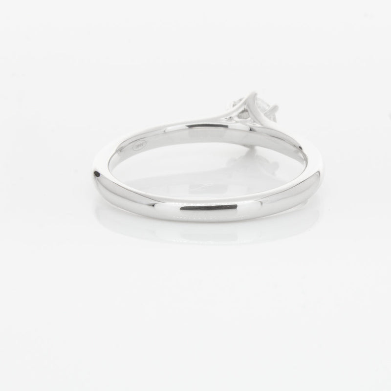 18ct White Gold .31ct Diamond Grace Ring-Ring-Walker & Hall