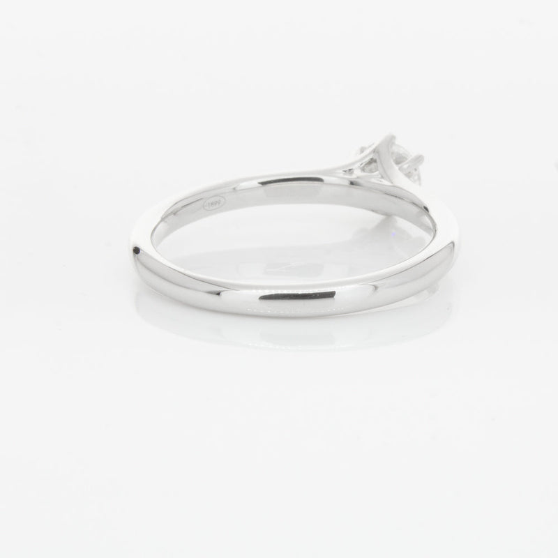 18ct White Gold .31ct Diamond Grace Ring-Ring-Walker & Hall