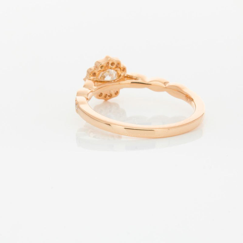 18ct Rose Gold .40ct Diamond Paramount Ring-Ring-Walker & Hall