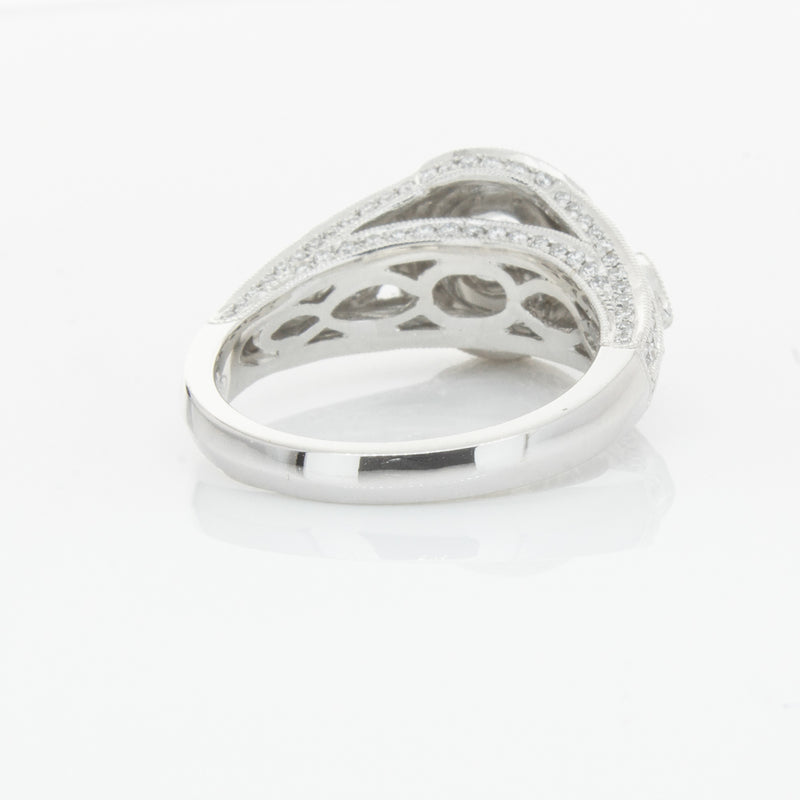 18ct White Gold Yellow Diamond Ring-Ring-Walker & Hall