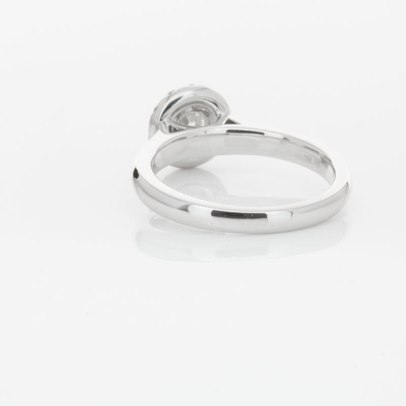 18ct White Gold .51ct Diamond Eclipse Ring-Ring-Walker & Hall