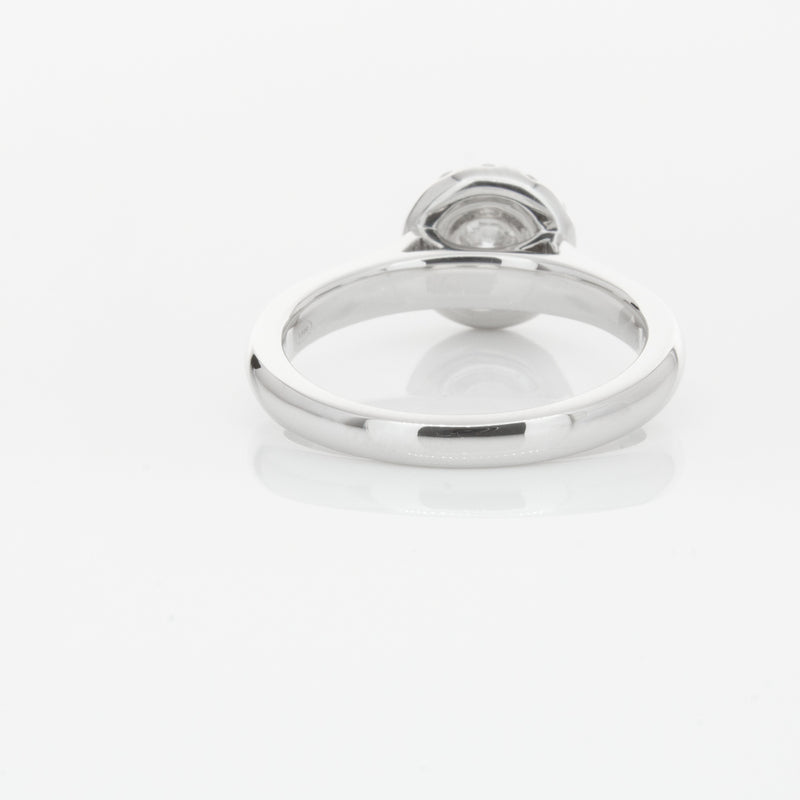 18ct White Gold .51ct Diamond Eclipse Ring-Ring-Walker & Hall