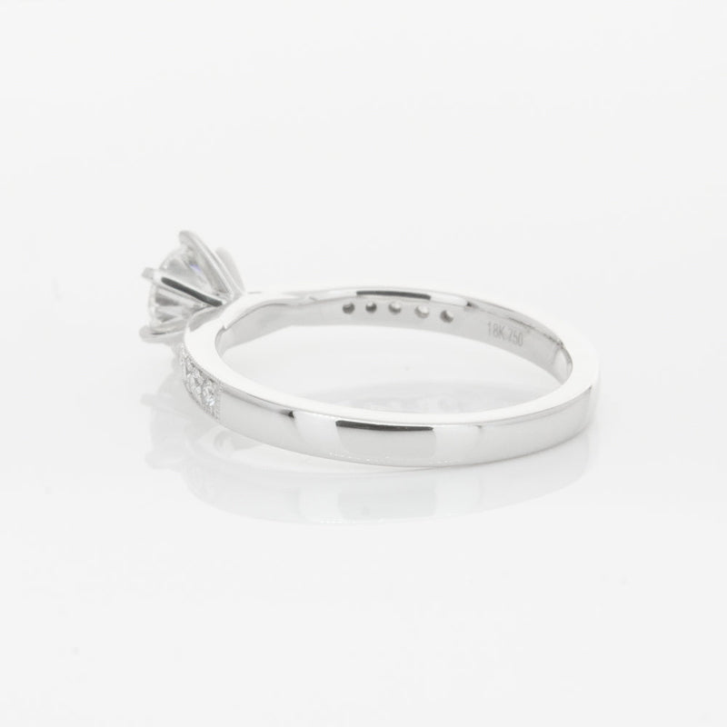 18ct White Gold .70ct Diamond Zenith Ring-Ring-Walker & Hall