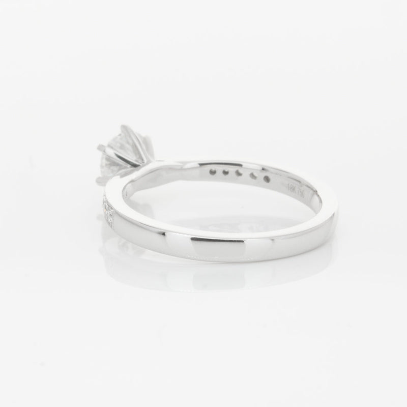 18ct White Gold .70ct Diamond Zenith Ring-Ring-Walker & Hall