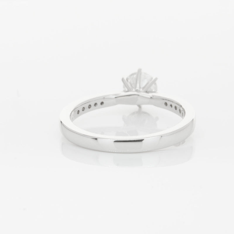 18ct White Gold .70ct Diamond Zenith Ring-Ring-Walker & Hall