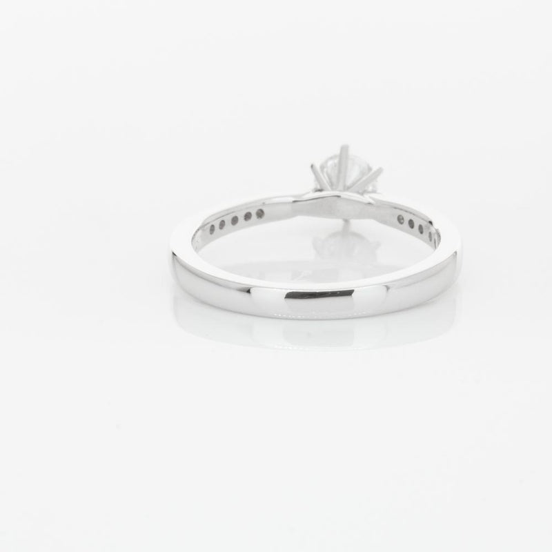 18ct White Gold .40ct Diamond Zenith Ring-Ring-Walker & Hall