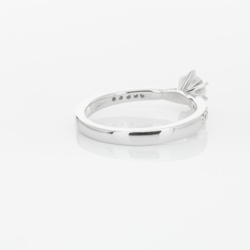 18ct White Gold .40ct Diamond Zenith Ring-Ring-Walker & Hall