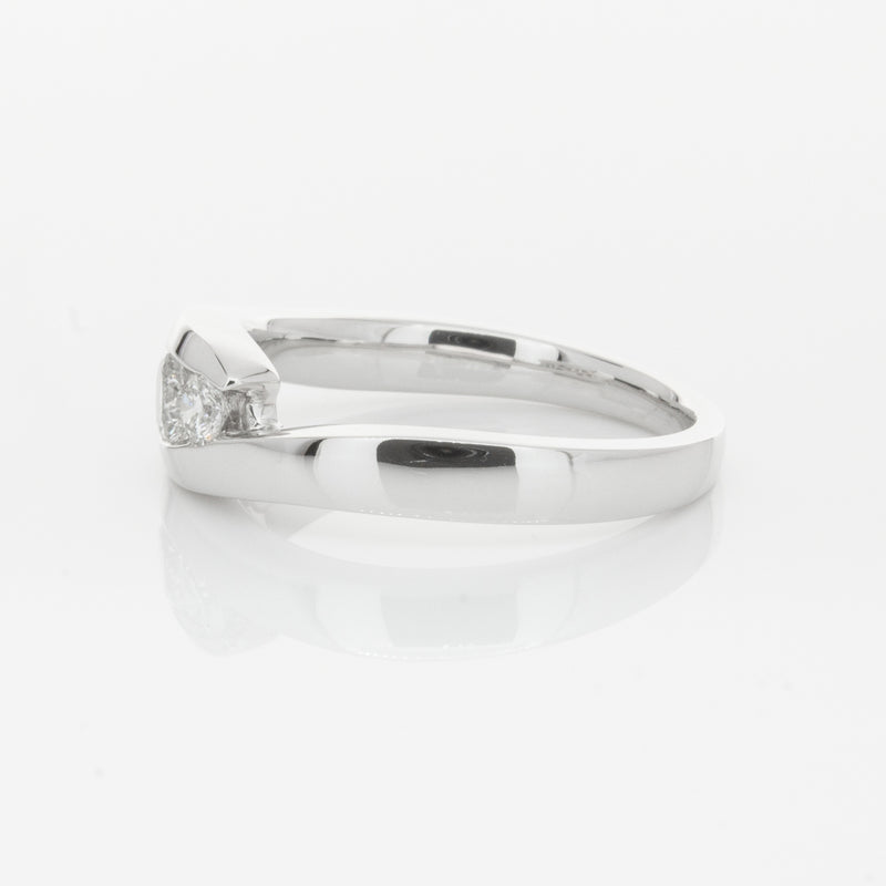 Platinum Diamond Equinox Ring-Ring-Walker & Hall