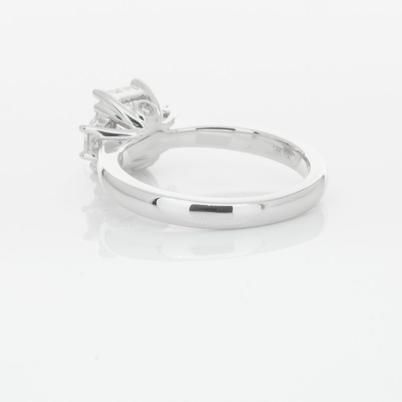 18ct White Gold Diamond Ring-Ring-Walker & Hall