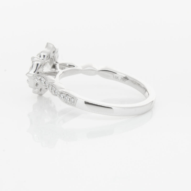 18ct White Gold 1.00ct Diamond Paramount Ring-Ring-Walker & Hall