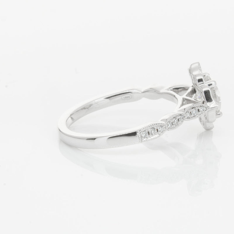18ct White Gold 1.00ct Diamond Paramount Ring-Ring-Walker & Hall