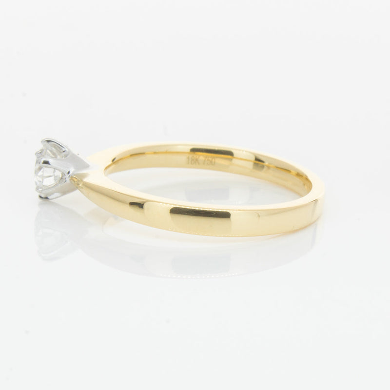 18ct Yellow Gold .41ct Diamond Nova Ring-Ring-Walker & Hall