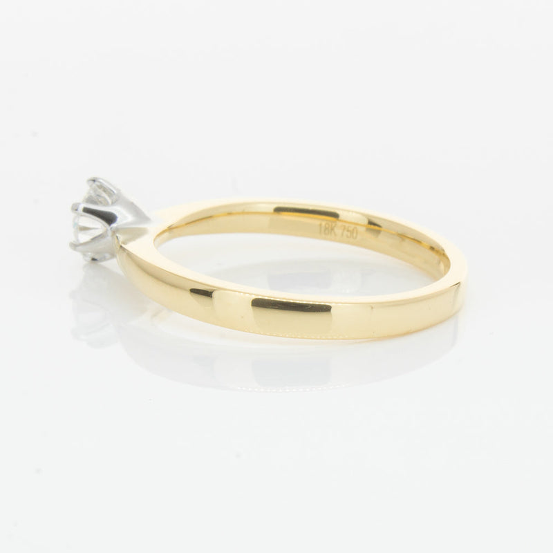 18ct Yellow Gold .41ct Diamond Nova Ring-Ring-Walker & Hall