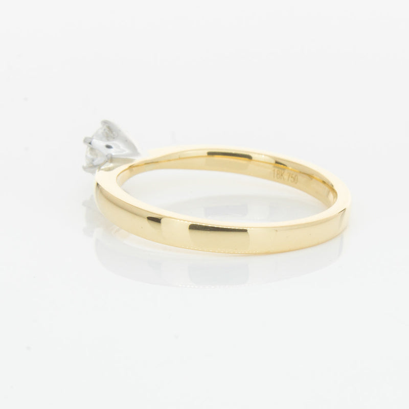 18ct Yellow Gold .41ct Diamond Nova Ring-Ring-Walker & Hall