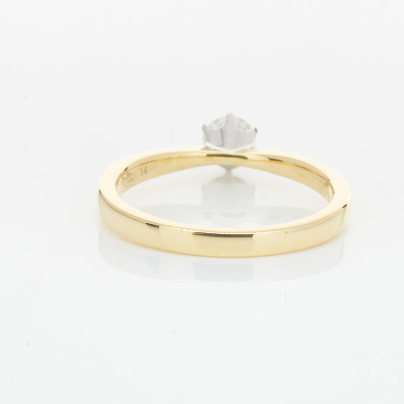 18ct Yellow Gold .41ct Diamond Nova Ring-Ring-Walker & Hall