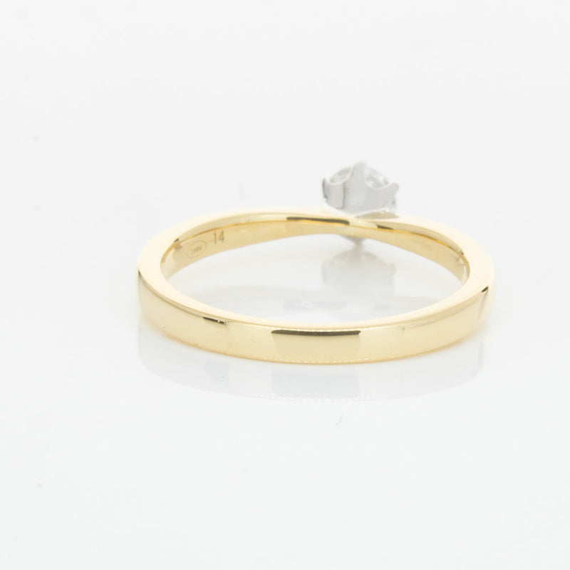 18ct Yellow Gold .41ct Diamond Nova Ring-Ring-Walker & Hall