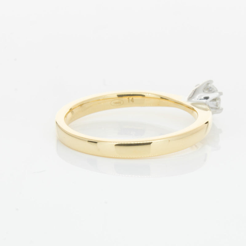 18ct Yellow Gold .41ct Diamond Nova Ring-Ring-Walker & Hall