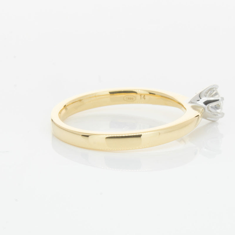 18ct Yellow Gold .41ct Diamond Nova Ring-Ring-Walker & Hall