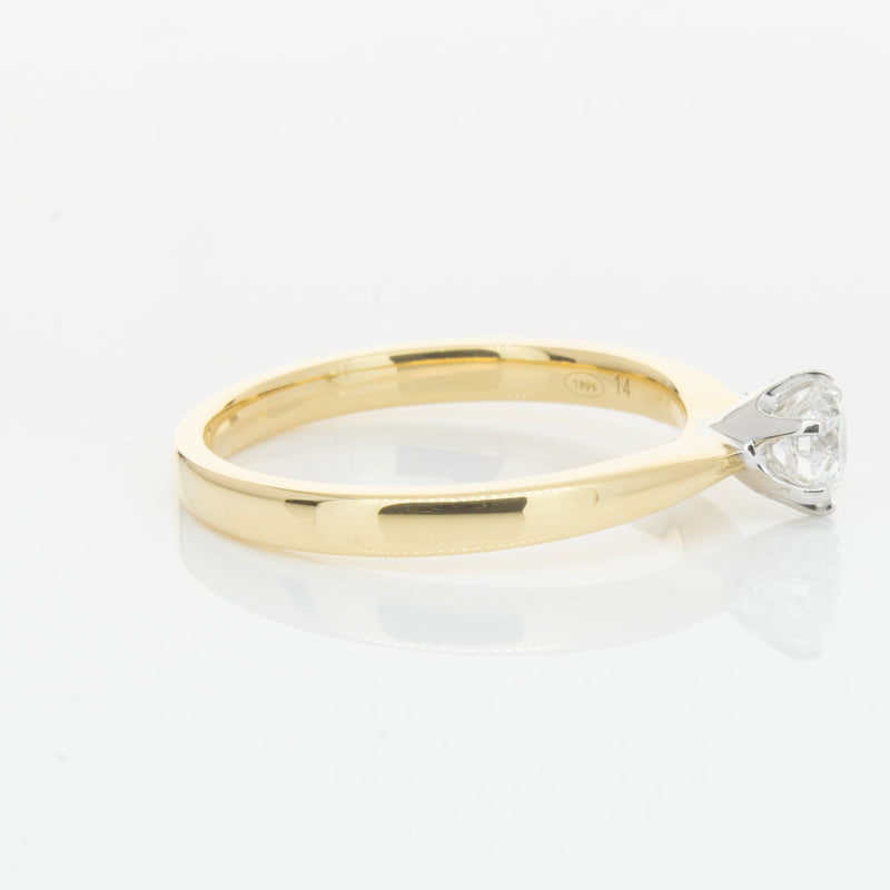 18ct Yellow Gold .41ct Diamond Nova Ring-Ring-Walker & Hall