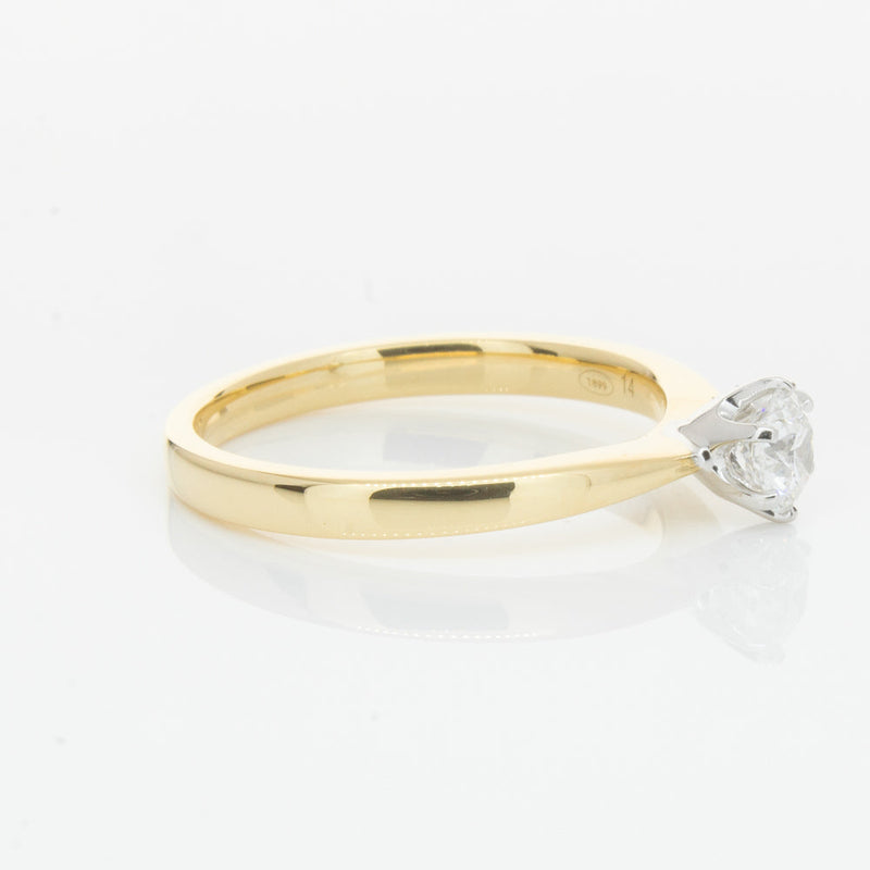 18ct Yellow Gold .41ct Diamond Nova Ring-Ring-Walker & Hall