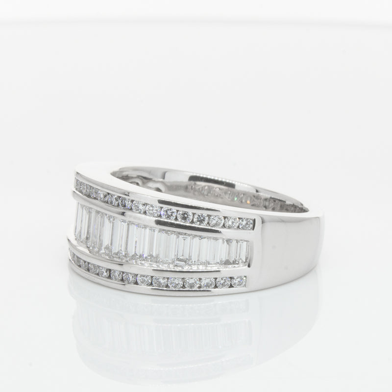 Platinum Diamond Ring-Ring-Walker & Hall