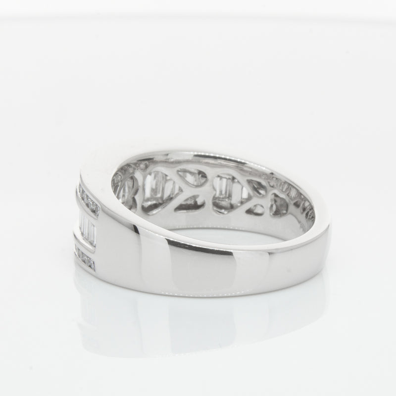 Platinum Diamond Ring-Ring-Walker & Hall