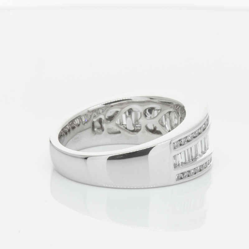 Platinum Diamond Ring-Ring-Walker & Hall
