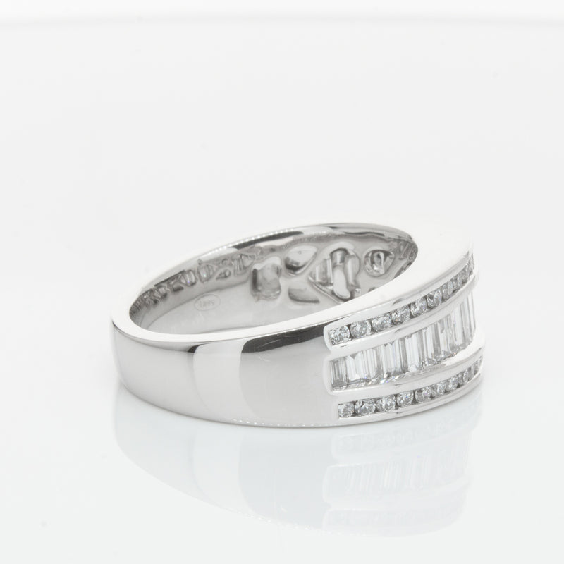 Platinum Diamond Ring-Ring-Walker & Hall