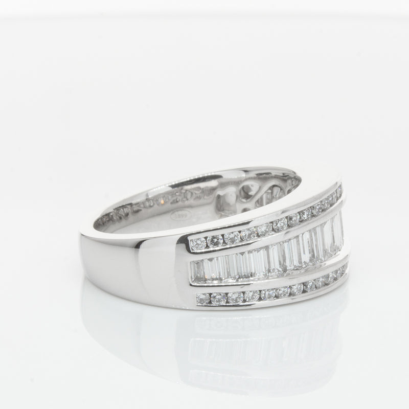 Platinum Diamond Ring-Ring-Walker & Hall