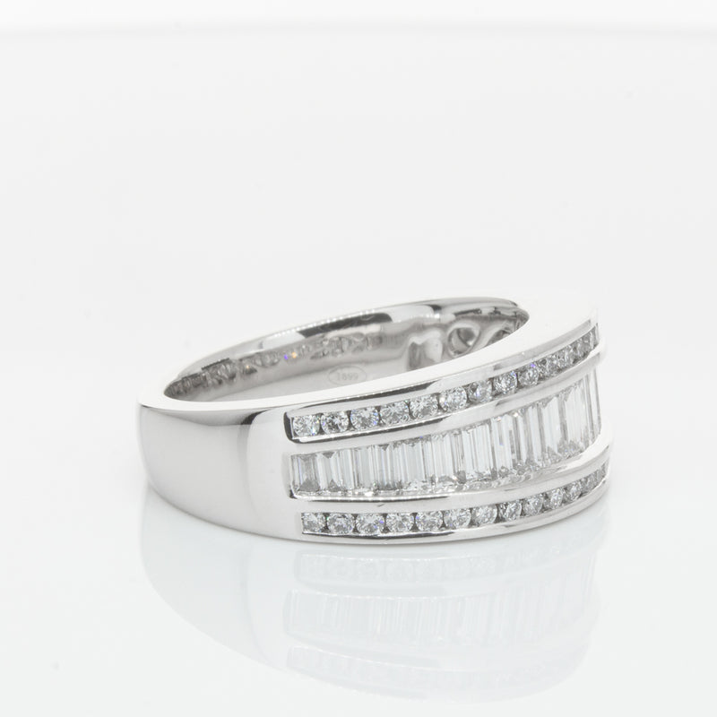 Platinum Diamond Ring-Ring-Walker & Hall