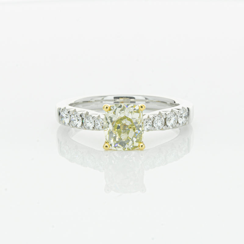 18ct White Gold Diamond Phoenix Ring-Ring-Walker & Hall