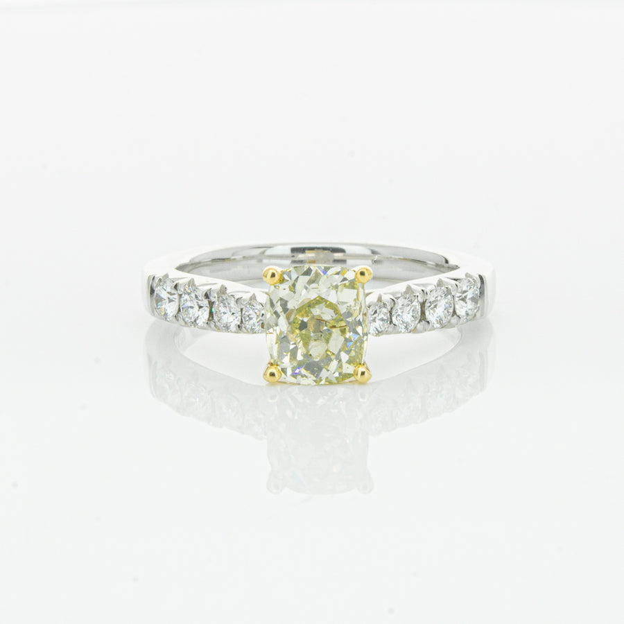 18ct White Gold Diamond Phoenix Ring-Ring-Walker & Hall