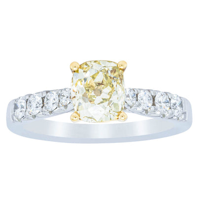 18ct White Gold Diamond Phoenix Ring-Ring-Walker & Hall