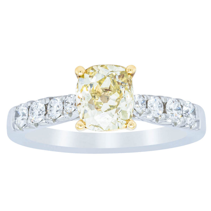 18ct White Gold Diamond Phoenix Ring-Ring-Walker & Hall