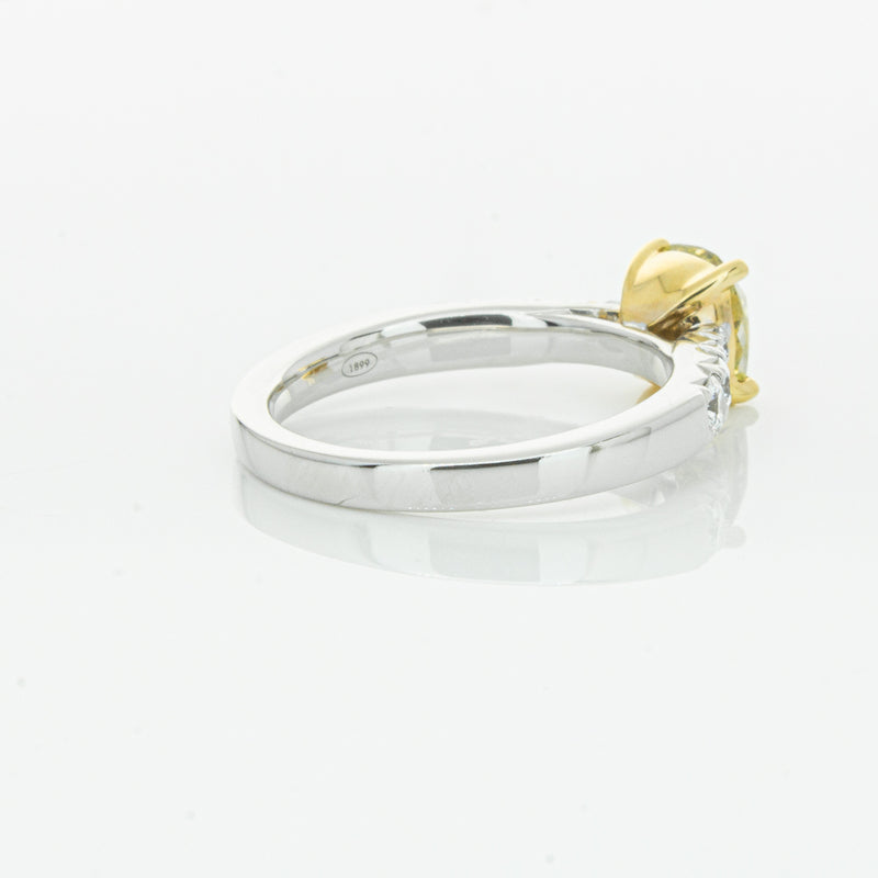 18ct White Gold Diamond Phoenix Ring-Ring-Walker & Hall