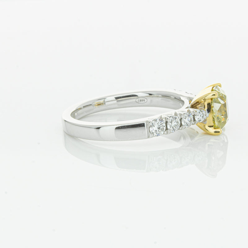 18ct White Gold Diamond Phoenix Ring-Ring-Walker & Hall