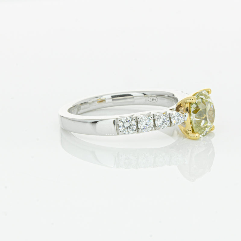 18ct White Gold Diamond Phoenix Ring-Ring-Walker & Hall