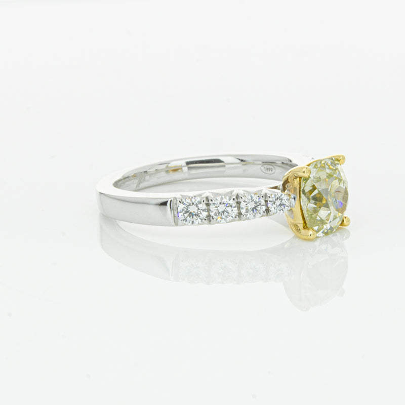 18ct White Gold Diamond Phoenix Ring-Ring-Walker & Hall