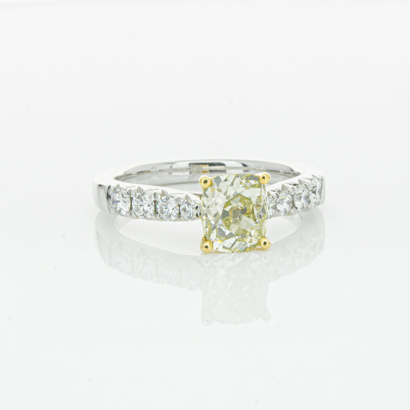 18ct White Gold Diamond Phoenix Ring-Ring-Walker & Hall