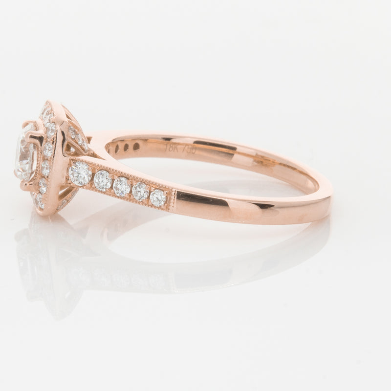 18ct Rose Gold Diamond Aurora Ring-Ring-Walker & Hall