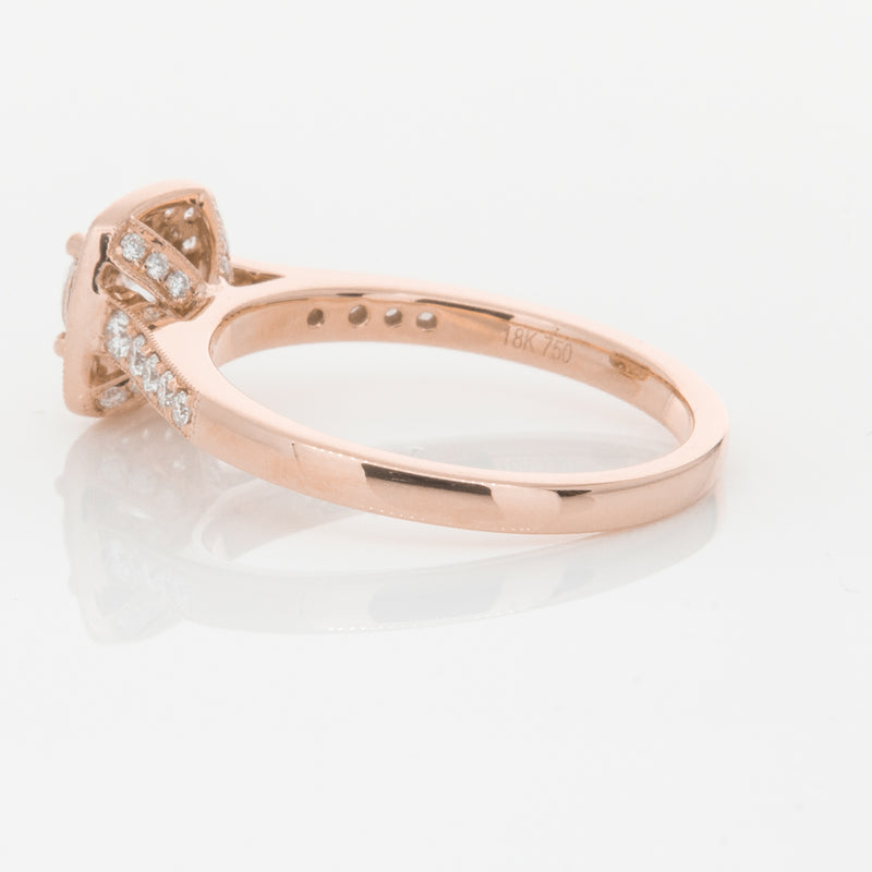 18ct Rose Gold Diamond Aurora Ring-Ring-Walker & Hall