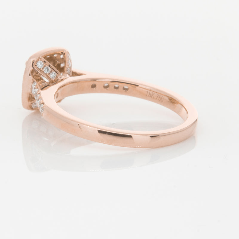 18ct Rose Gold Diamond Aurora Ring-Ring-Walker & Hall